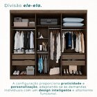 Guarda Roupa Casal 6 Portas 4 Gavetas Uberaba 100% Mdf New Ca