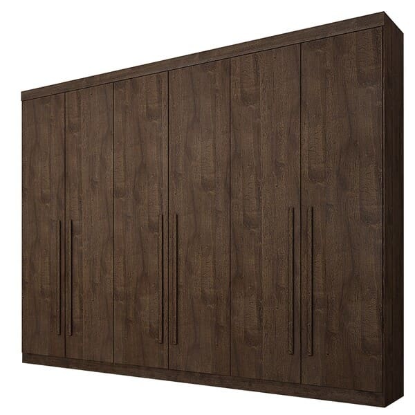 Guarda Roupa Casal 6 Portas 4 Gavetas - Uberaba-canion - Star