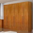 Guarda Roupa Casal 6 Portas 4 Gavetas - Uberaba-cinamomo - St