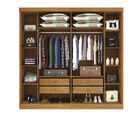 Guarda Roupa Casal 6 Portas 4 Gavetas Veneza Tcil