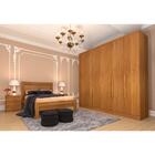 Guarda Roupa Casal 6 Portas 4 Gavetas Veneza Tcil Cinamomo