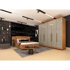 Guarda Roupa Casal 6 Portas 4 Gavetas Veneza Tcil Móveis  Cin