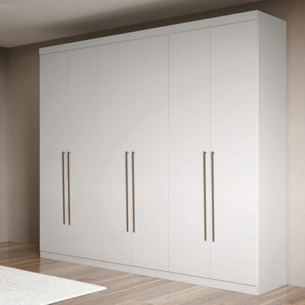 Guarda Roupa Casal 6 Portas 4 Gavetas Versalhes Santos Andirá