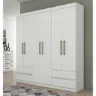 Guarda Roupa Casal 6 Portas 4 Gavetas Zeus Plus Lopas