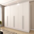 Guarda Roupa Casal 6 Portas 5 Gavetas 275cm Ariel Yescasa  Ne