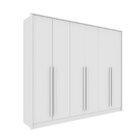 Guarda Roupa Casal 6 Portas 5 Gavetas 275cm Ariel Yescasa  Ne