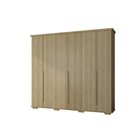 Guarda Roupa Casal 6 Portas 5 Gavetas Everest Max Freijó