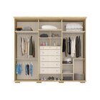 Guarda Roupa Casal 6 Portas 5 Gavetas Everest Max Freijó