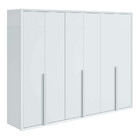 Guarda Roupa Casal 6 Portas 5 Gavetas Únique Móveis Lopas