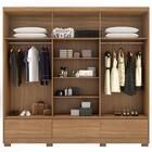 Guarda Roupa Casal 6 Portas 63330K Himalaia Amendola Marsala