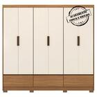 Guarda Roupa Casal 6 Portas 63330K Himalaia Amendola Off Whit