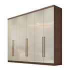 Guarda Roupa Casal 6 Portas 6 Gaveta Bari Novo Horizonte