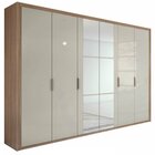 Guarda Roupa Casal 6 Portas 6 Gavetas 100mdf Com Espelho Styl