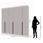 Guarda-roupa Casal 6 Portas 6 Gavetas 100% Mdf Lisboa Teka/co