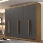 Guarda Roupa Casal 6 Portas 6 Gavetas 1 Gaveta Com Chave Dobr