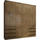 Guarda Roupa Casal 6 Portas 6 Gavetas 2177- Araplac - Demoliç