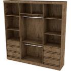 Guarda Roupa Casal 6 Portas 6 Gavetas 2177- Araplac - Demoliç
