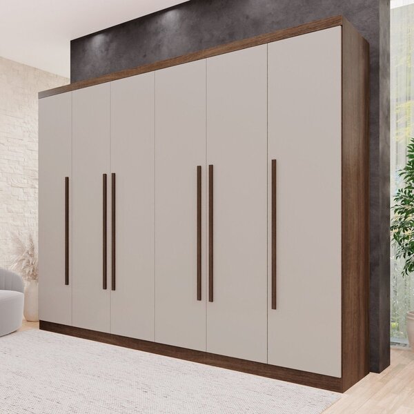 Guarda Roupa Casal 6 Portas 6 Gavetas Angra Expresso Móveis I