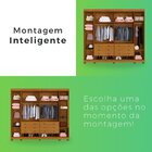 Guarda-roupa Casal 6 Portas 6 Gavetas Arezzo Cinamomo