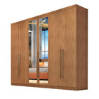 Guarda Roupa Casal 6 Portas 6 Gavetas C/ Espelho Bari Novo Ho