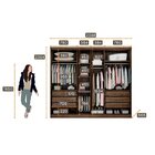 Guarda Roupa Casal 6 Portas 6 Gavetas Cali Novo Horizonte Cac