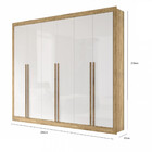 Guarda Roupa Casal 6 Portas 6 Gavetas Cannes Maxel