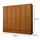 Guarda-roupa Casal 6 Portas 6 Gavetas Classic Josandro Amêndo
