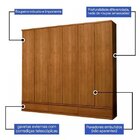 Guarda-roupa Casal 6 Portas 6 Gavetas Classic Josandro Amêndo