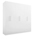 Guarda Roupa Casal 6 Portas 6 Gavetas - Colibri-branco - Móve
