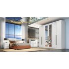 Guarda Roupa Casal 6 Portas 6 Gavetas Com Espelho Lottus Novo