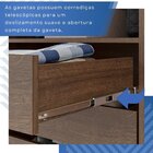 Guarda-roupa Casal 6 Portas 6 Gavetas Com Pés Angra Imbuia