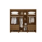 Guarda Roupa Casal 6 Portas 6 Gavetas Com Pés Cancún Rufato I