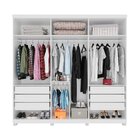 Guarda-roupa Casal 6 Portas 6 Gavetas Com Pés Florianópolis B