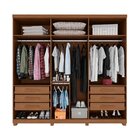 Guarda-roupa Casal 6 Portas 6 Gavetas Com Pés Florianópolis C