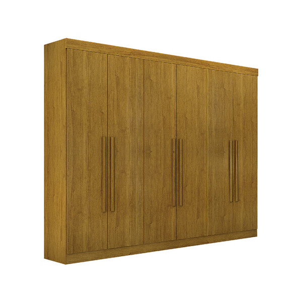 Guarda Roupa Casal 6 Portas 6 Gavetas - Diamante-frejó - Leif