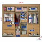 Guarda Roupa Casal 6 Portas 6 Gavetas E 1 Gaveta Com Chave Do