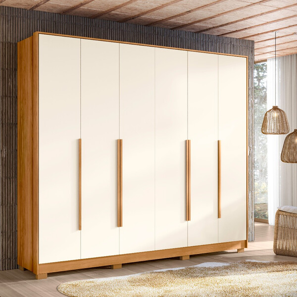 Guarda Roupa Casal 6 Portas 6 Gavetas Fascínio Albatroz