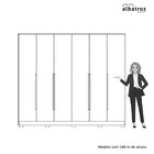 Guarda Roupa Casal 6 Portas 6 Gavetas Fascínio Albatroz