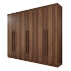 Guarda-roupa Casal 6 Portas 6 Gavetas Florianópolis Imbuia