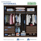 Guarda-roupa Casal 6 Portas 6 Gavetas Florianópolis Imbuia