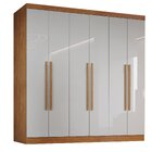 Guarda Roupa Casal 6 Portas 6 Gavetas Genova  Nature/off White
