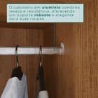 Guarda Roupa Casal 6 Portas 6 Gavetas Gramado 100% Mdf Cinamo