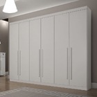 Guarda Roupa Casal 6 Portas 6 Gavetas - Gramado-neve - Star M