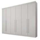 Guarda Roupa Casal 6 Portas 6 Gavetas - Gramado-neve - Star M