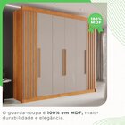 Guarda-roupa Casal 6 Portas 6 Gavetas Granada