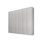 Guarda Roupa Casal 6 Portas 6 Gavetas - Granada-branco - Móve