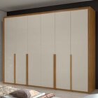Guarda-roupa Casal 6 Portas 6 Gavetas Imperatore Rovere Natur