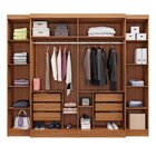 Guarda-roupa Casal 6 Portas 6 Gavetas Imperial Freijó