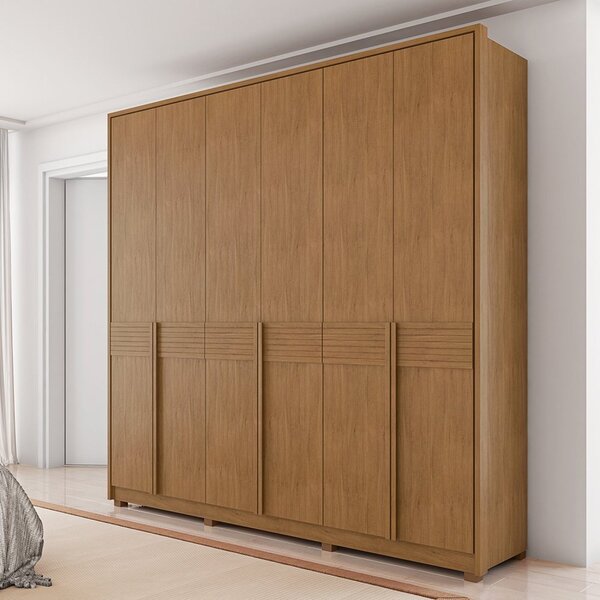 Guarda Roupa Casal 6 Portas 6 Gavetas Jazz