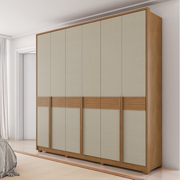 Guarda Roupa Casal 6 Portas 6 Gavetas Jazz